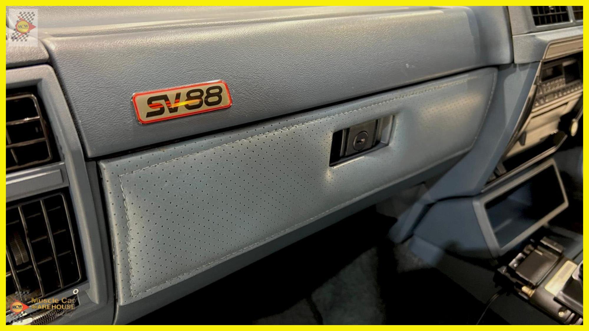 1988 HSV COMMODORE VL SV88 AUTOMATIC SEDAN