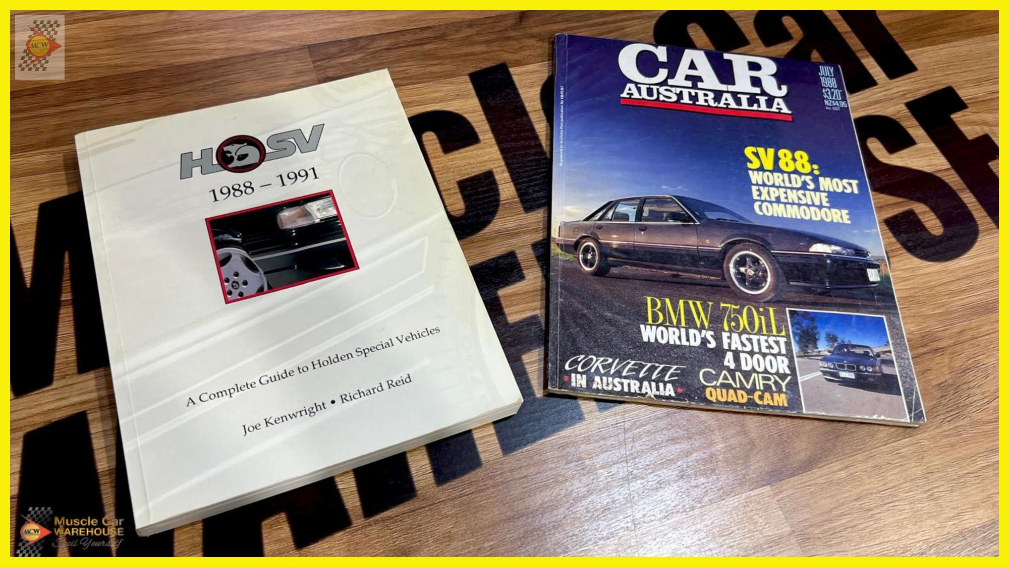 1988 HSV COMMODORE VL SV88 AUTOMATIC SEDAN