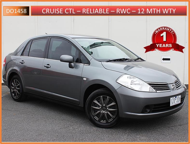Tiida 2008 Rear 2008 NISSAN TIIDA C11 ST AUTOMATIC SEDAN - JAFD5288098 - JUST AUTO
