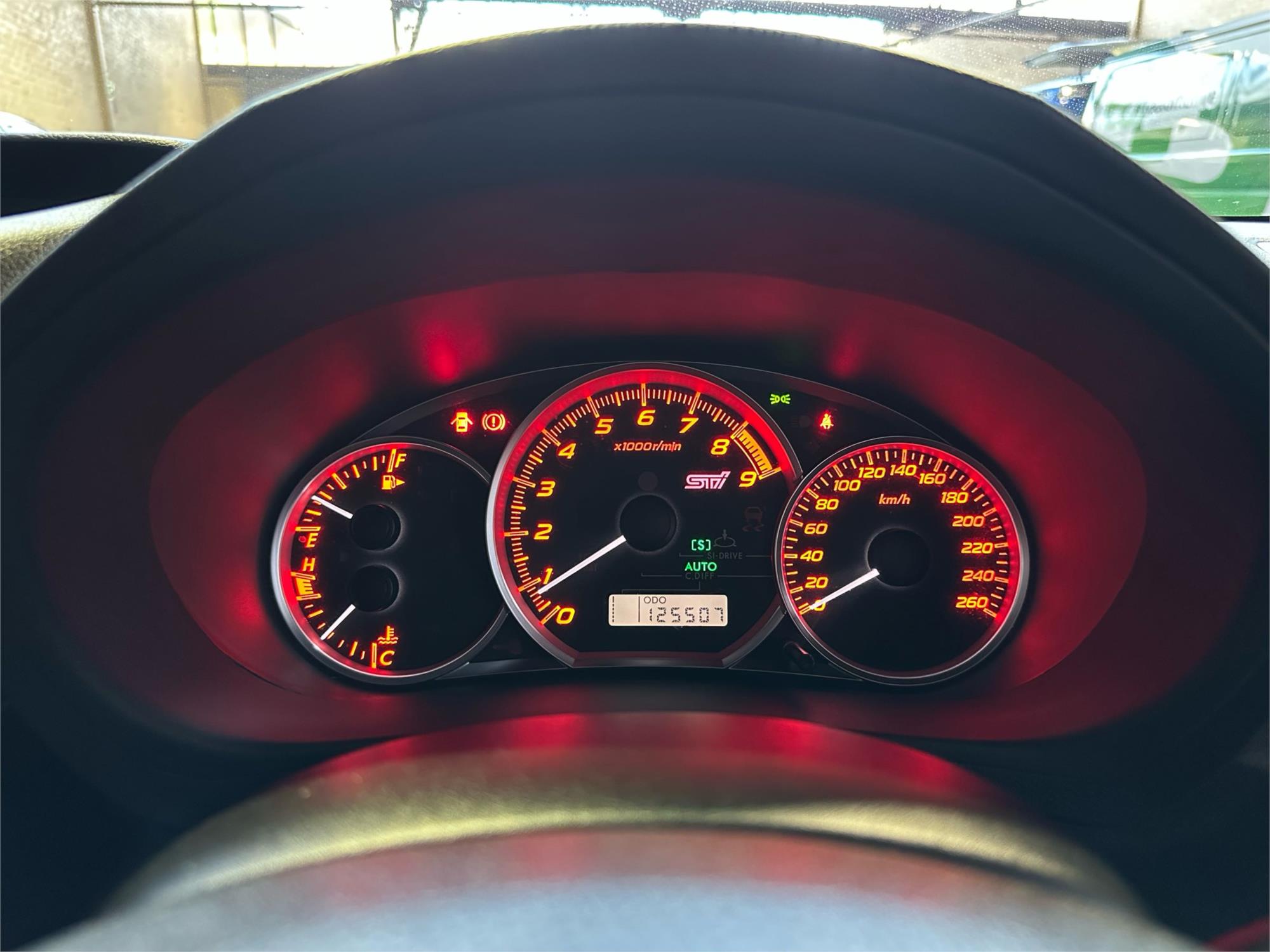 2012 SUBARU IMPREZA STI S206 GVB STI 6 SPEED MANUAL SEDAN