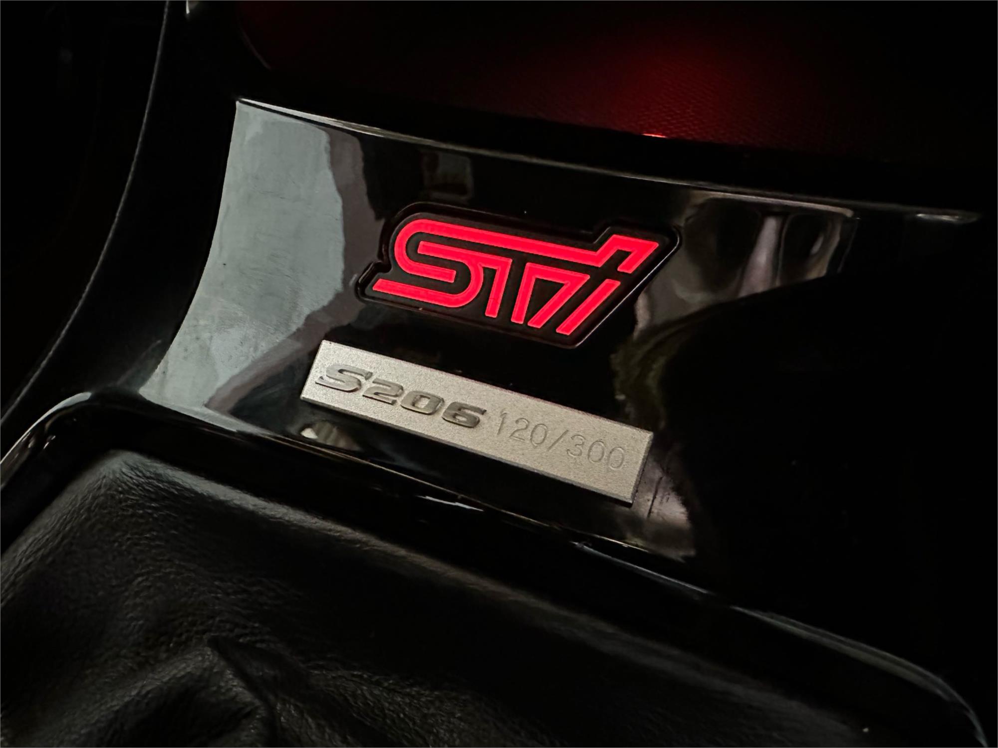 2012 SUBARU IMPREZA STI S206 GVB STI 6 SPEED MANUAL SEDAN