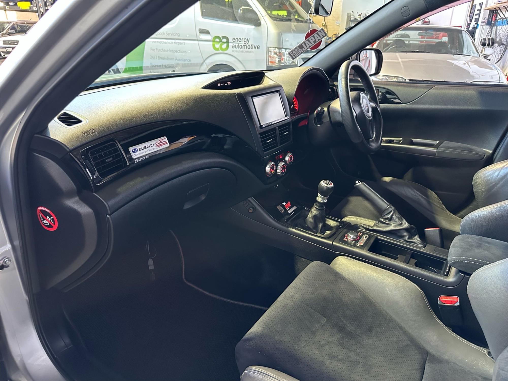 2012 SUBARU IMPREZA STI S206 GVB STI 6 SPEED MANUAL SEDAN