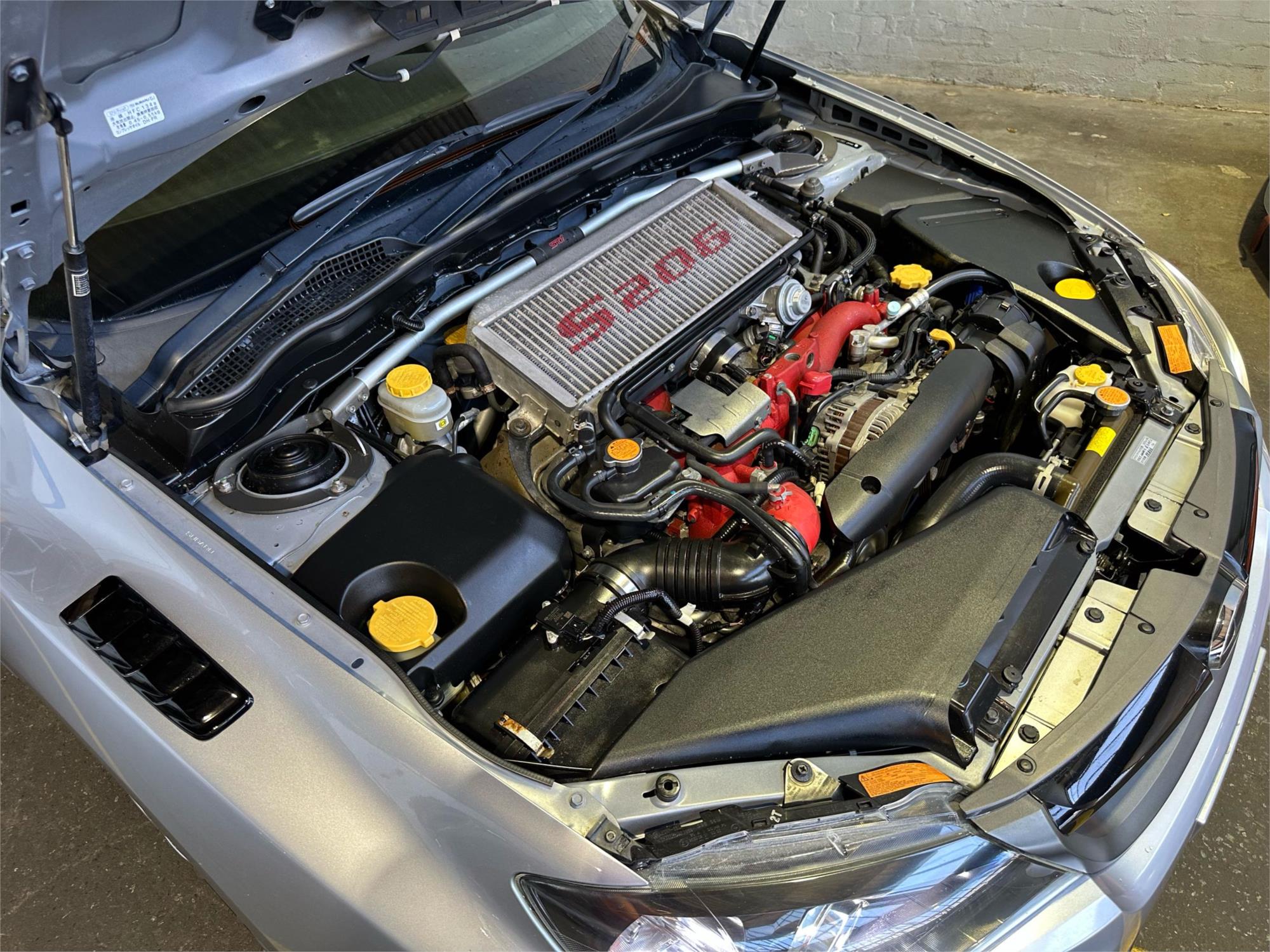 2012 SUBARU IMPREZA STI S206 GVB STI 6 SPEED MANUAL SEDAN