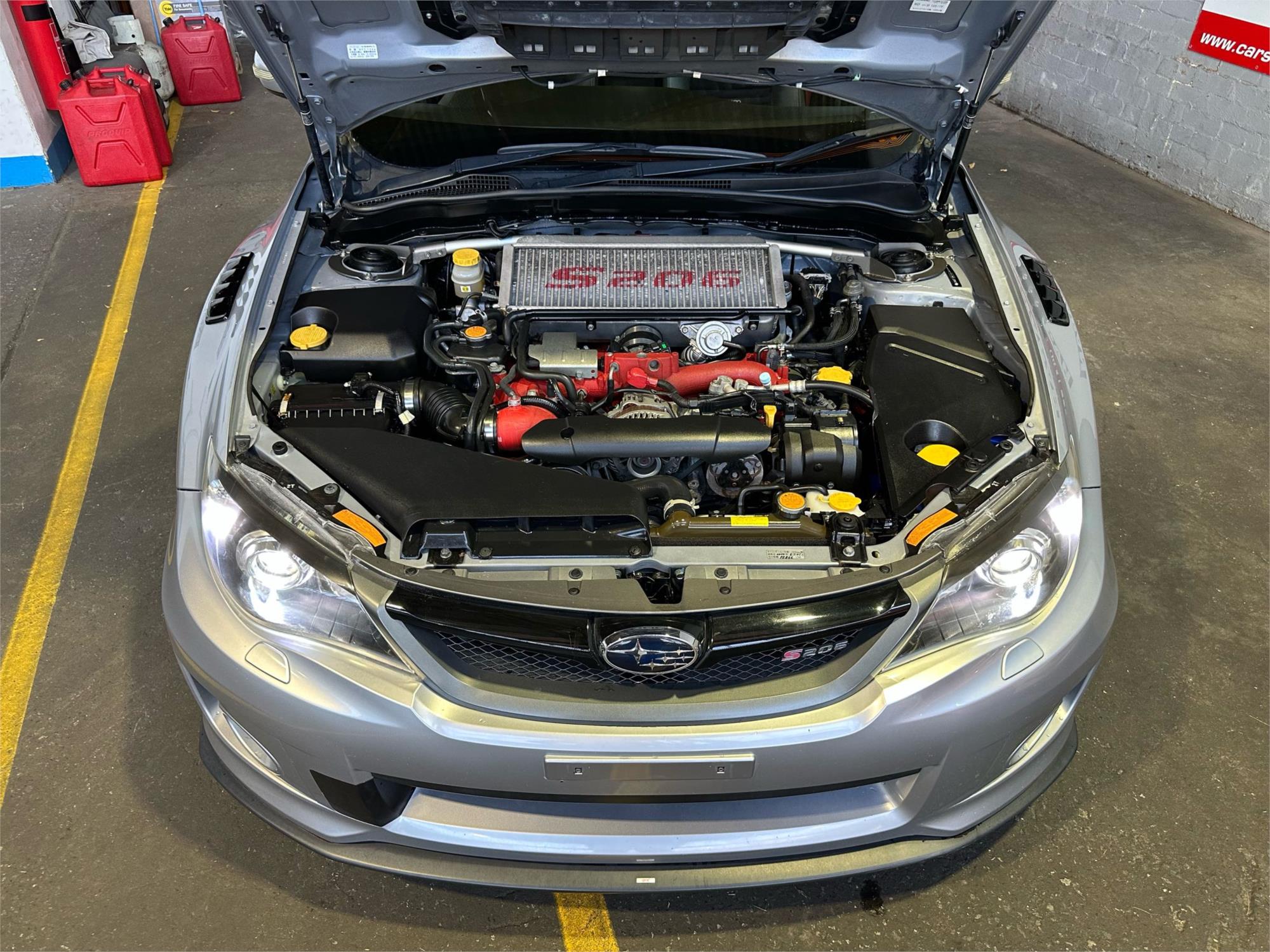 2012 SUBARU IMPREZA STI S206 GVB STI 6 SPEED MANUAL SEDAN