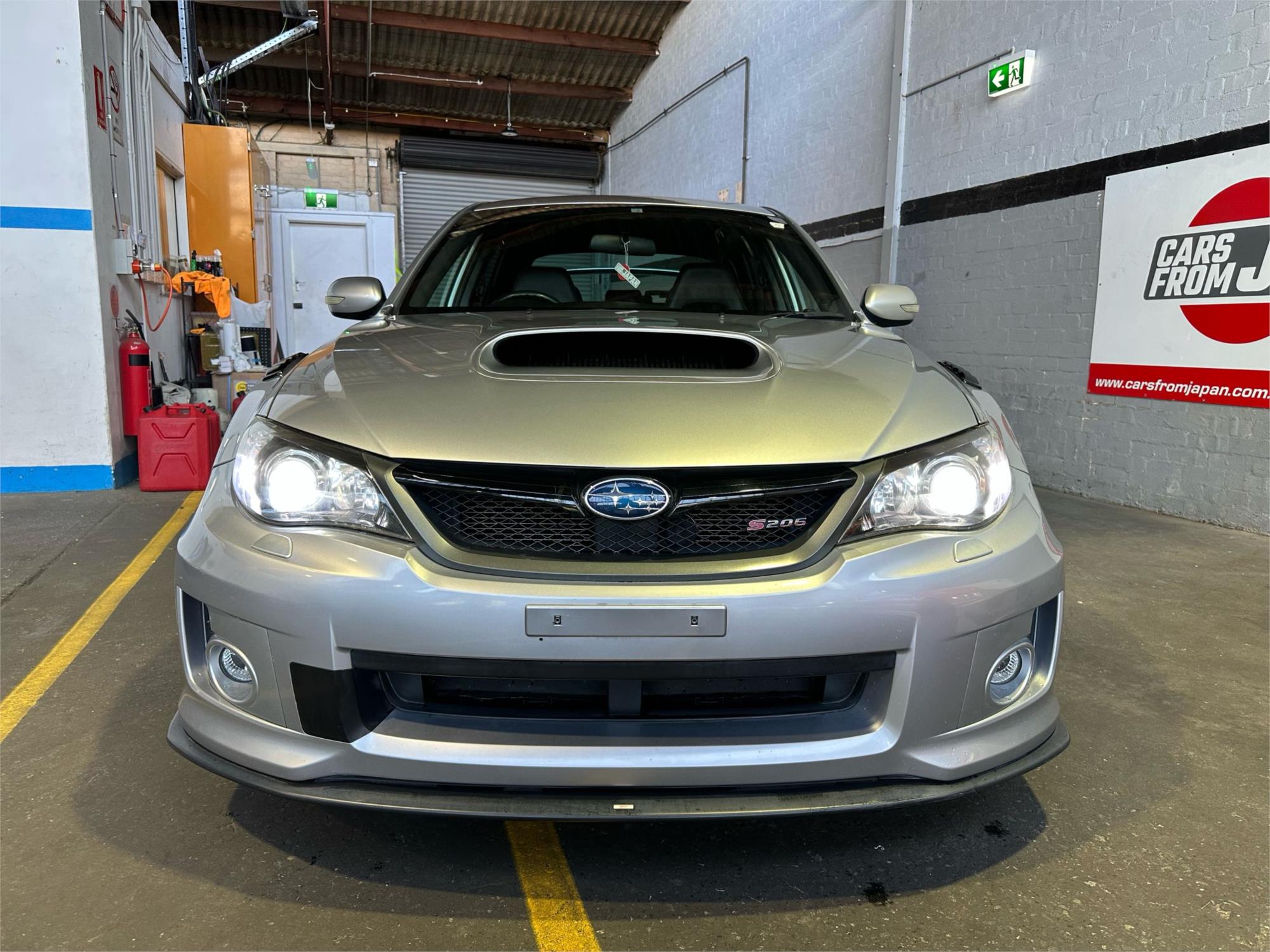 2012 SUBARU IMPREZA STI S206 GVB STI 6 SPEED MANUAL SEDAN