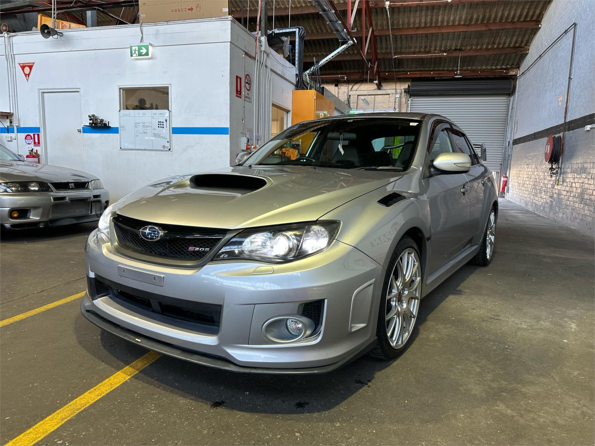 2012 SUBARU IMPREZA STI S206 GVB STI 6 SPEED MANUAL SEDAN