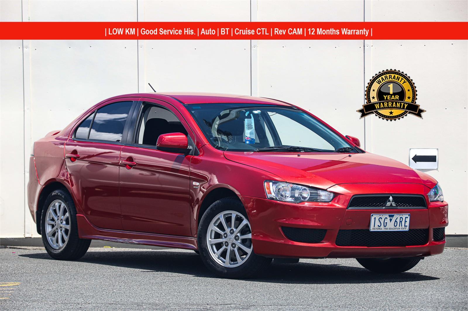 2010 MITSUBISHI LANCER CJ ES CONSTANTLY VARIABLE - JACFD5283575 - JUST AUTO