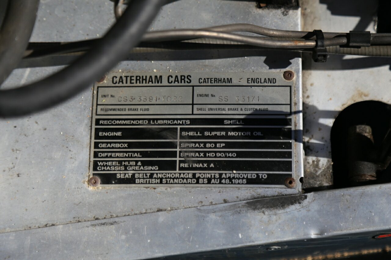 1980 CATERHAM SEVEN ROADSTER