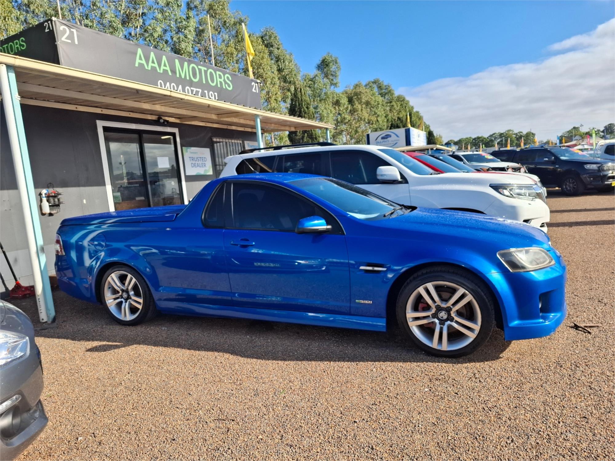2010 HOLDEN UTE VE II SV6 MANUAL UTILITY