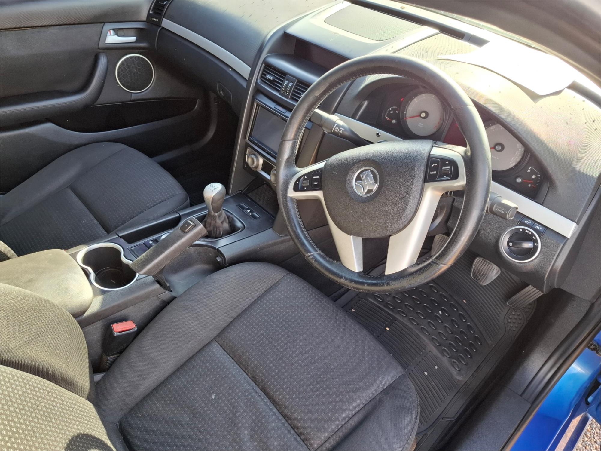 2010 HOLDEN UTE VE II SV6 MANUAL UTILITY