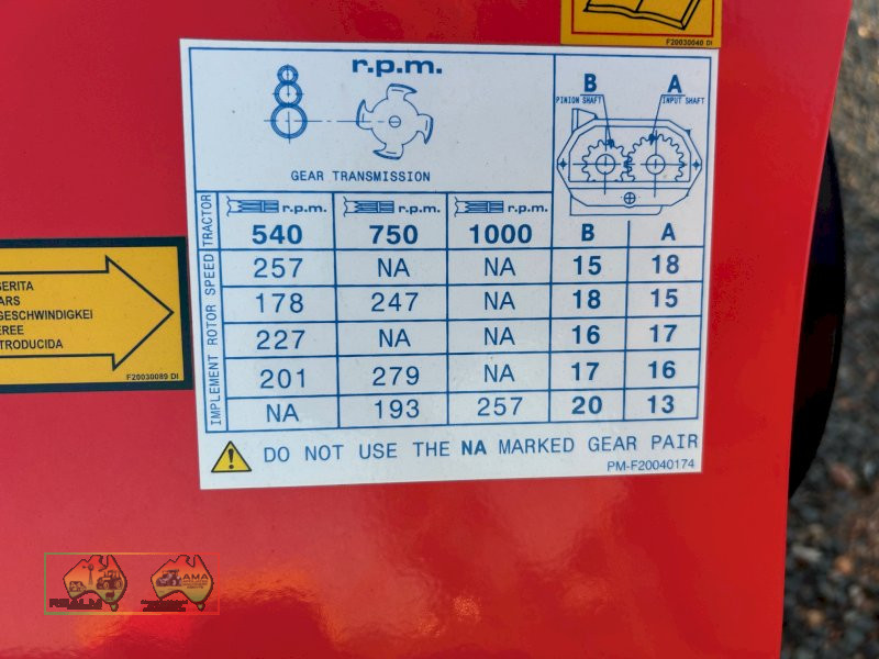 MASCHIO ROTARY HOE