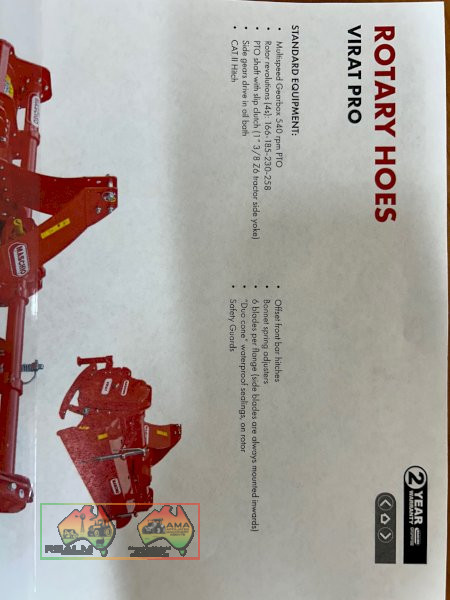 MASCHIO ROTARY HOE