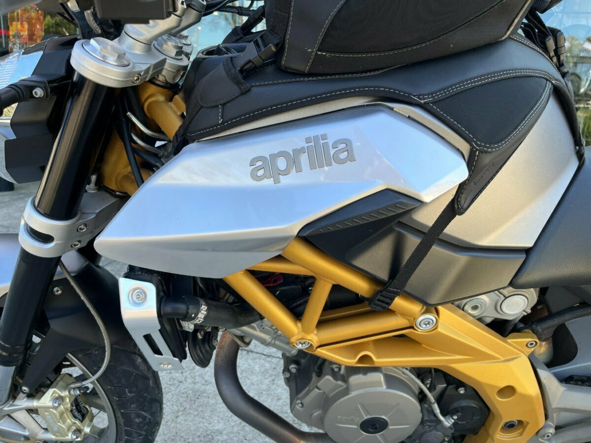 Garde-boue En Carbone Pour Aprilia Shiver 750 (2007-2009) - Finition Mat, Trame Sergé