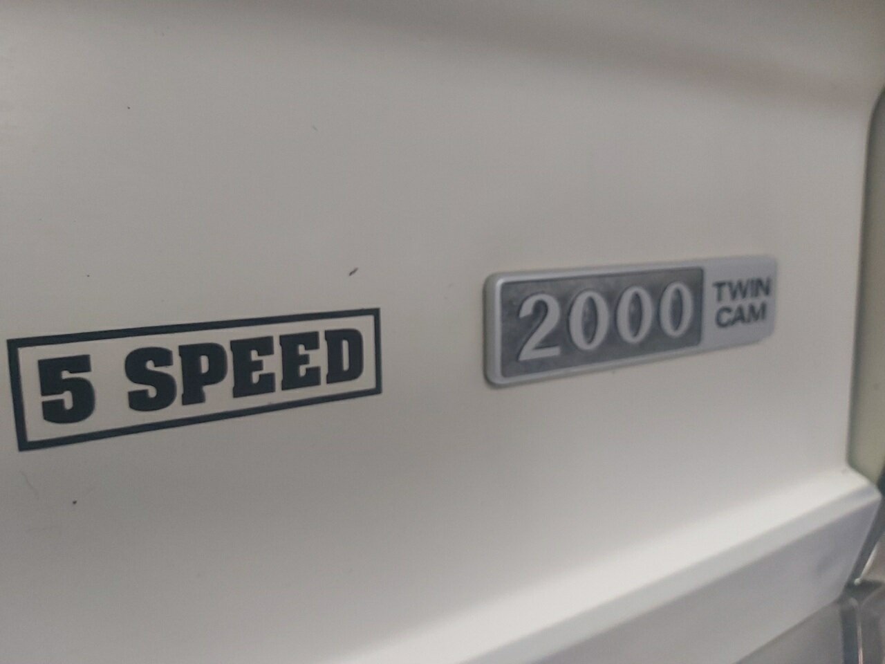 1977 LANCIA BETA 2000 5 SP MANUAL 2D COUPE
