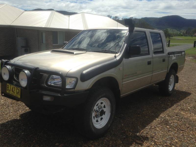 2002 HOLDEN RODEO DX (4X4) TFR9 MY02 JFM3274743 JUST 4X4S