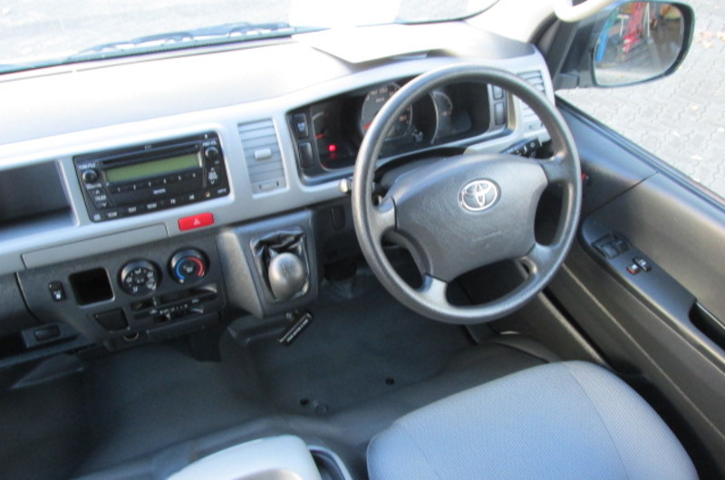 2009 TOYOTA HIACE COMMUTER KDH223R MY07 UPGRADE