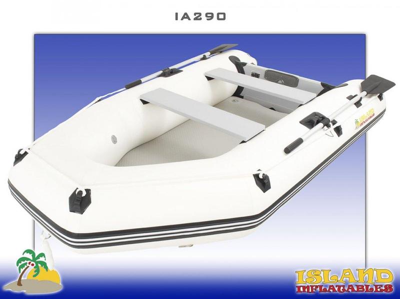 Island Inflatable IA290 with 5.8Hp Parsun Outboard