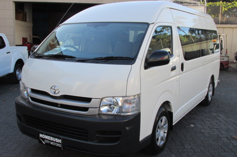 2009 TOYOTA HIACE COMMUTER KDH223R MY07 UPGRADE