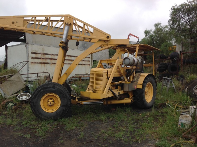 INTERNATIONAL FOWLER YARD CRANE 4941 JHMD3877625 JUST HEAVY EQUIPMENT