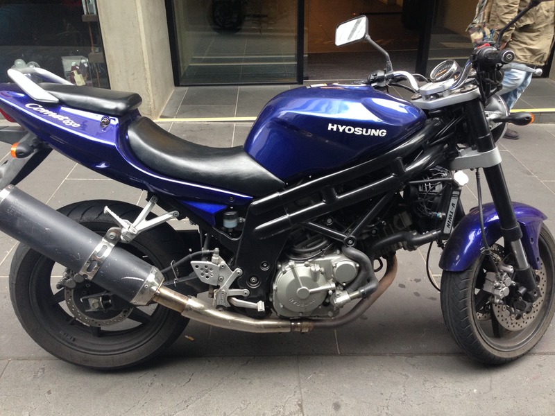 Maître-cylindre De Frein Levier Pour Hyosung Comet GT650 2007 - Pièce D'occasion