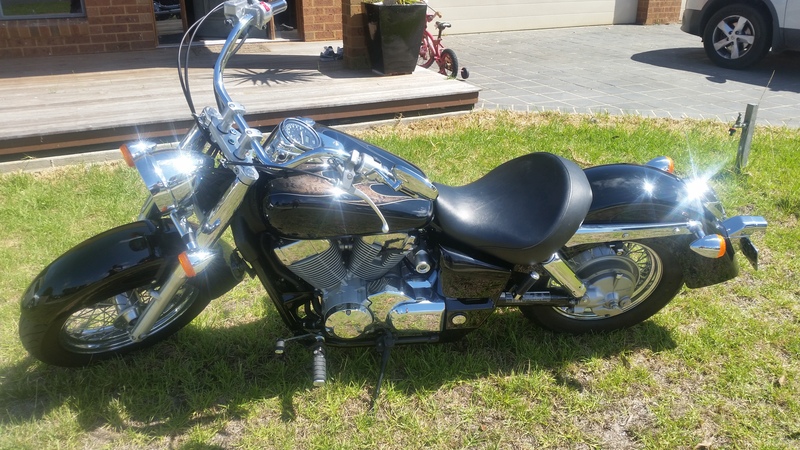 2008 HONDA 750CC VT750C SHADOW 9