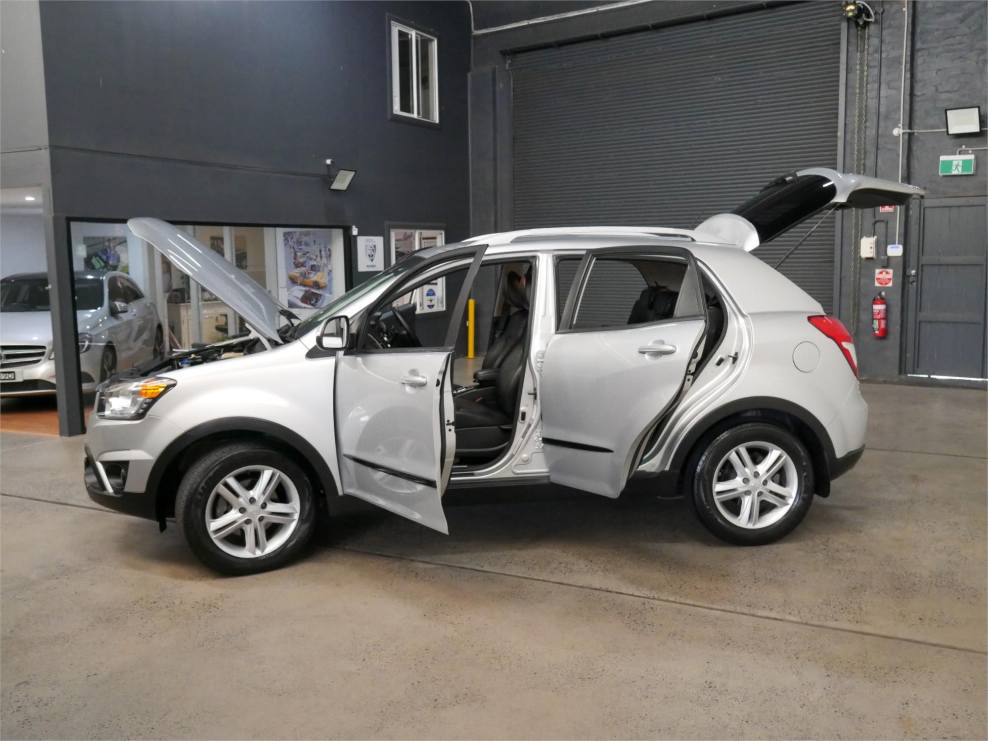 2014 SSANGYONG KORANDO C200 MY14 SX 6 SP AUTOMATIC 4D WAGON