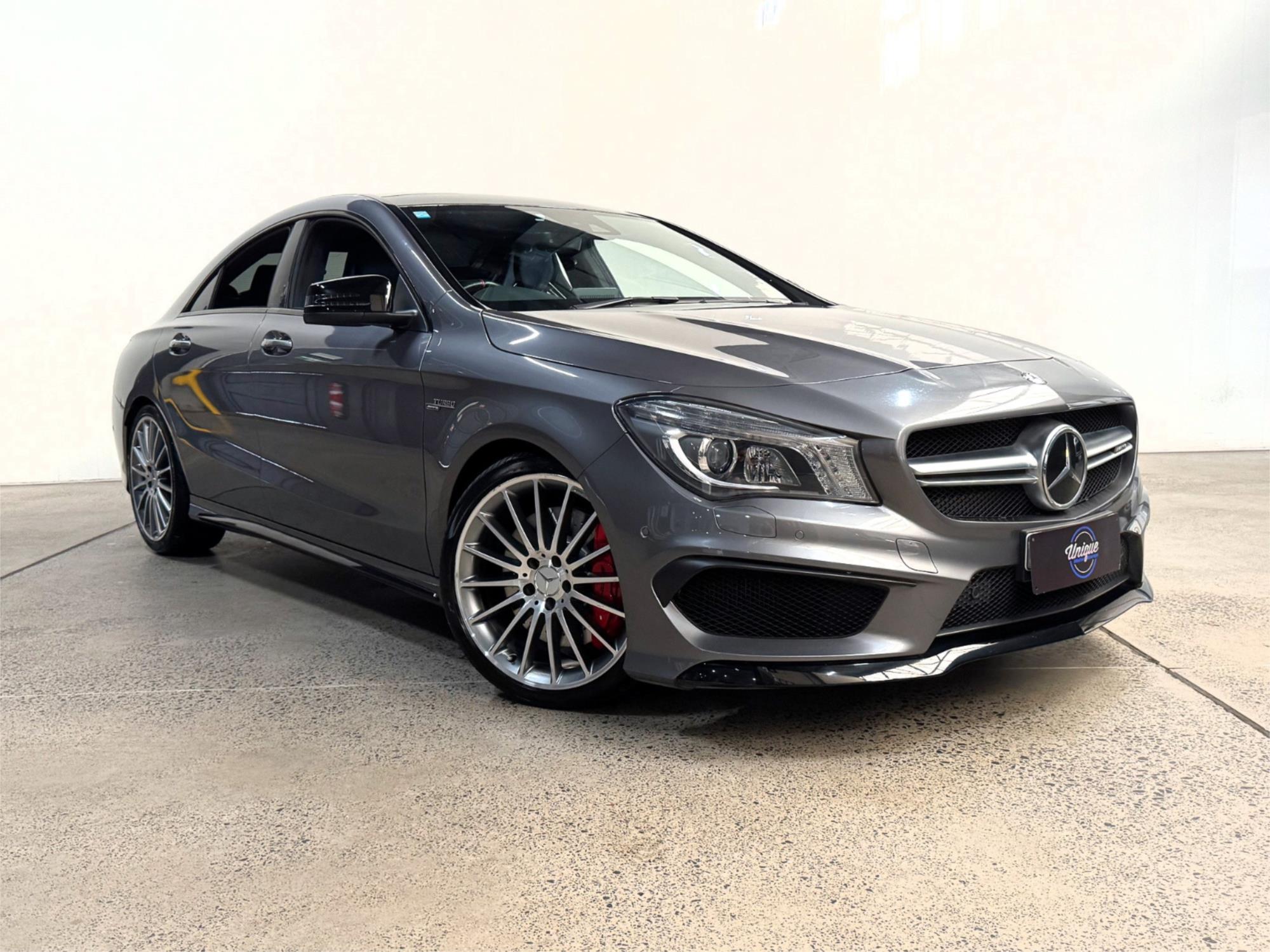 2015 MERCEDES-BENZ CLA 117 MY15 45 AMG 7 SP AUTOMATIC 4D COUPE