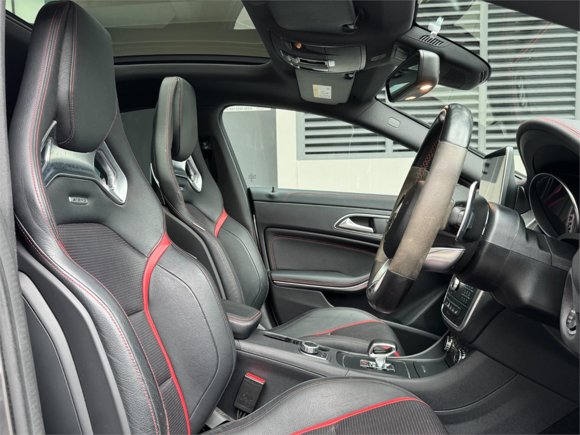 2015 MERCEDES-BENZ CLA 117 MY15 45 AMG 7 SP AUTOMATIC 4D COUPE
