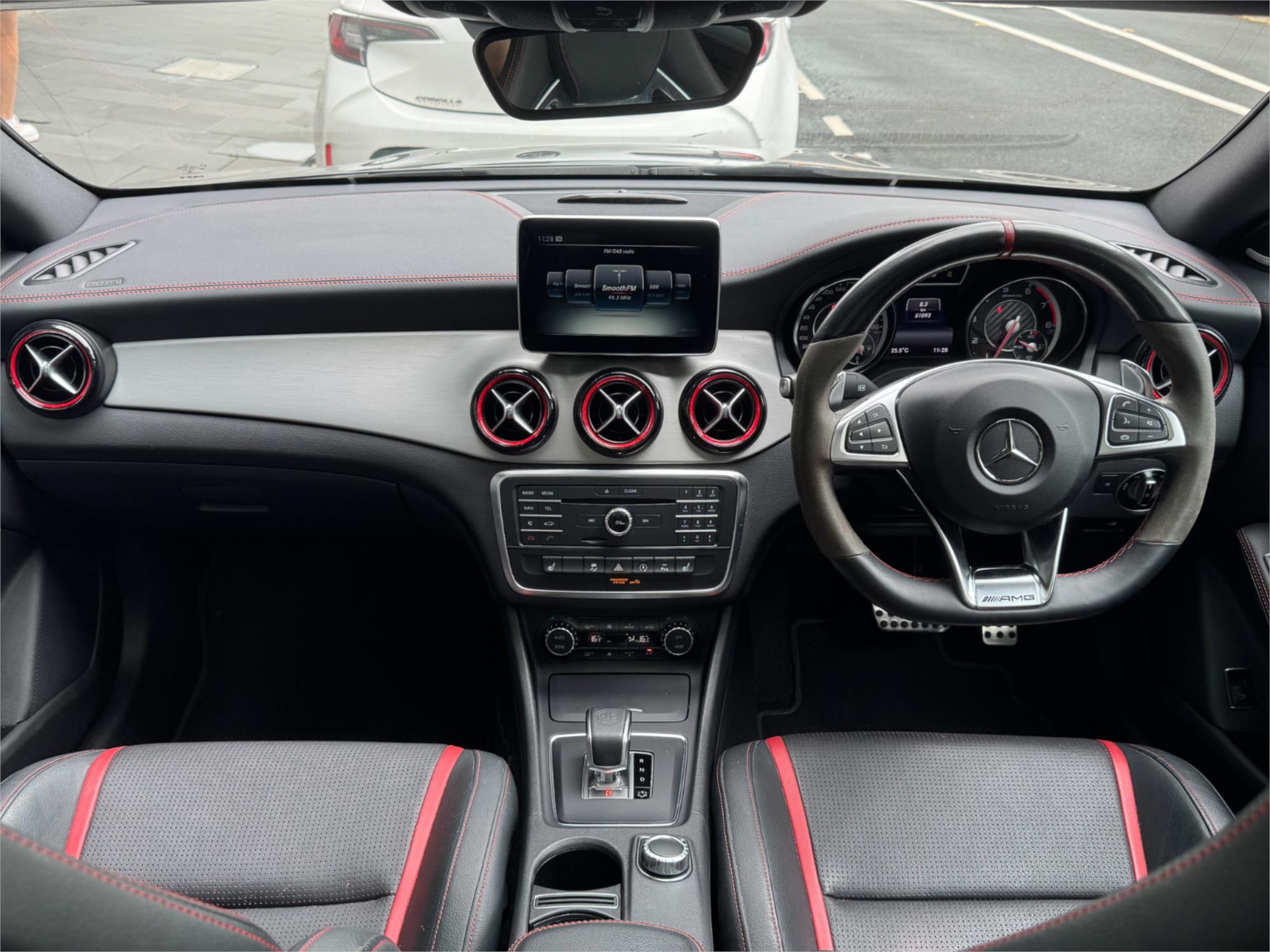 2015 MERCEDES-BENZ CLA 117 MY15 45 AMG 7 SP AUTOMATIC 4D COUPE