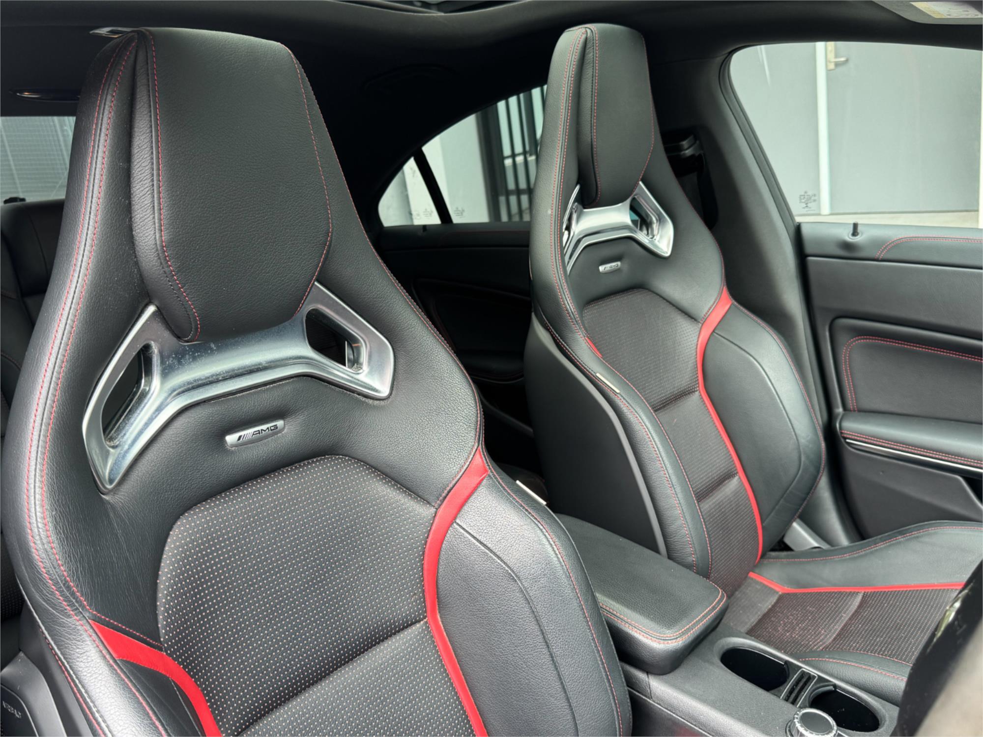 2015 MERCEDES-BENZ CLA 117 MY15 45 AMG 7 SP AUTOMATIC 4D COUPE