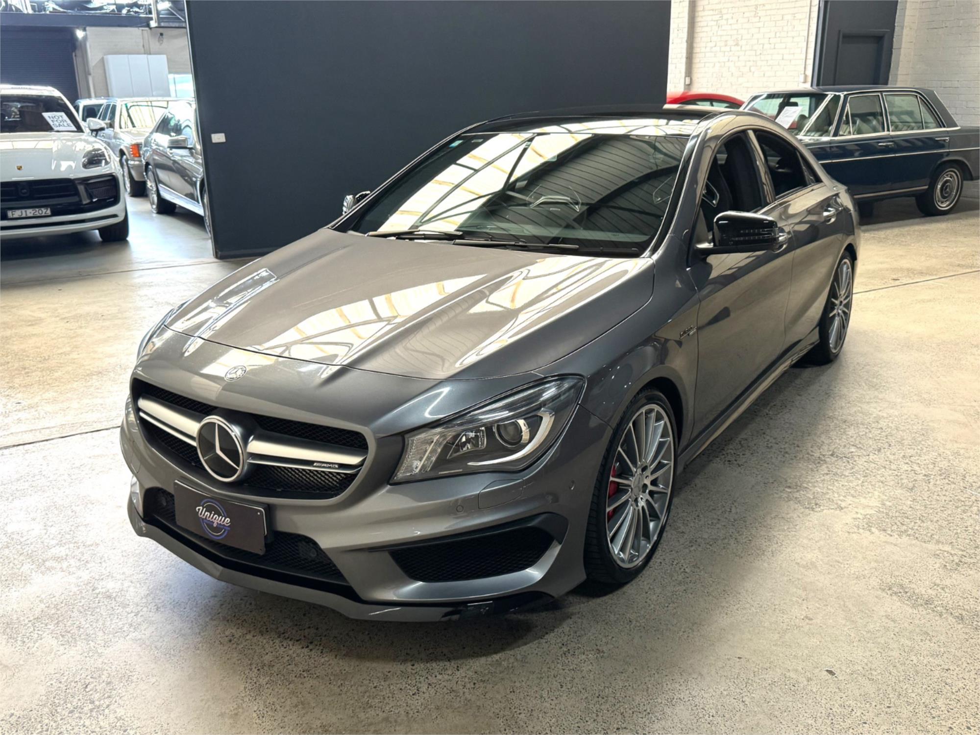 2015 MERCEDES-BENZ CLA 117 MY15 45 AMG 7 SP AUTOMATIC 4D COUPE