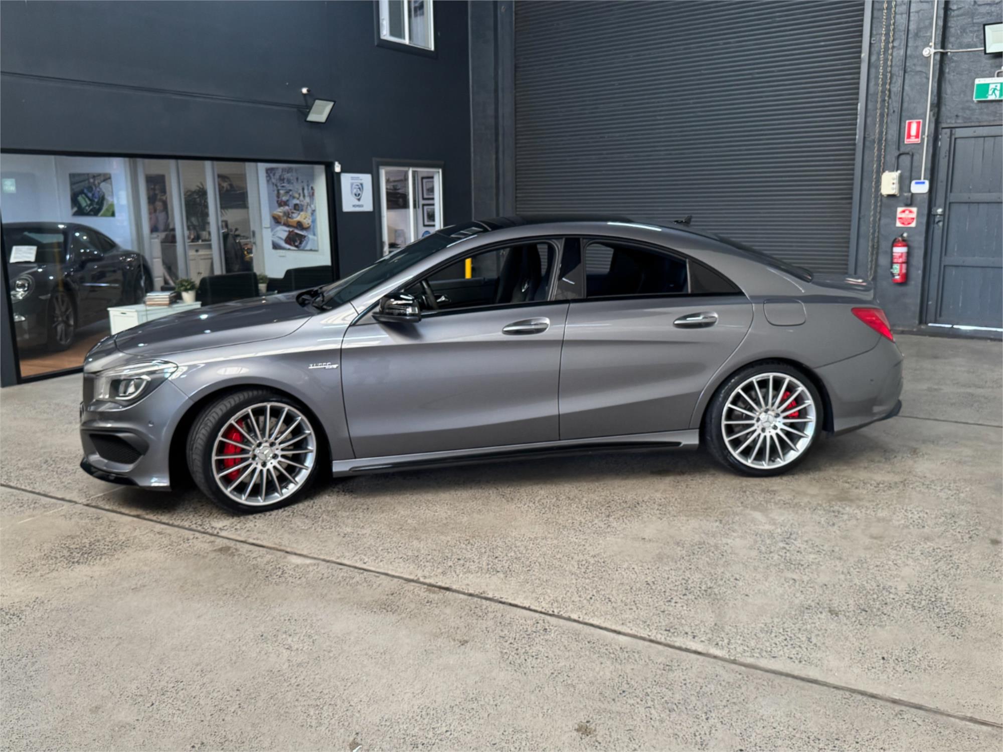 2015 MERCEDES-BENZ CLA 117 MY15 45 AMG 7 SP AUTOMATIC 4D COUPE