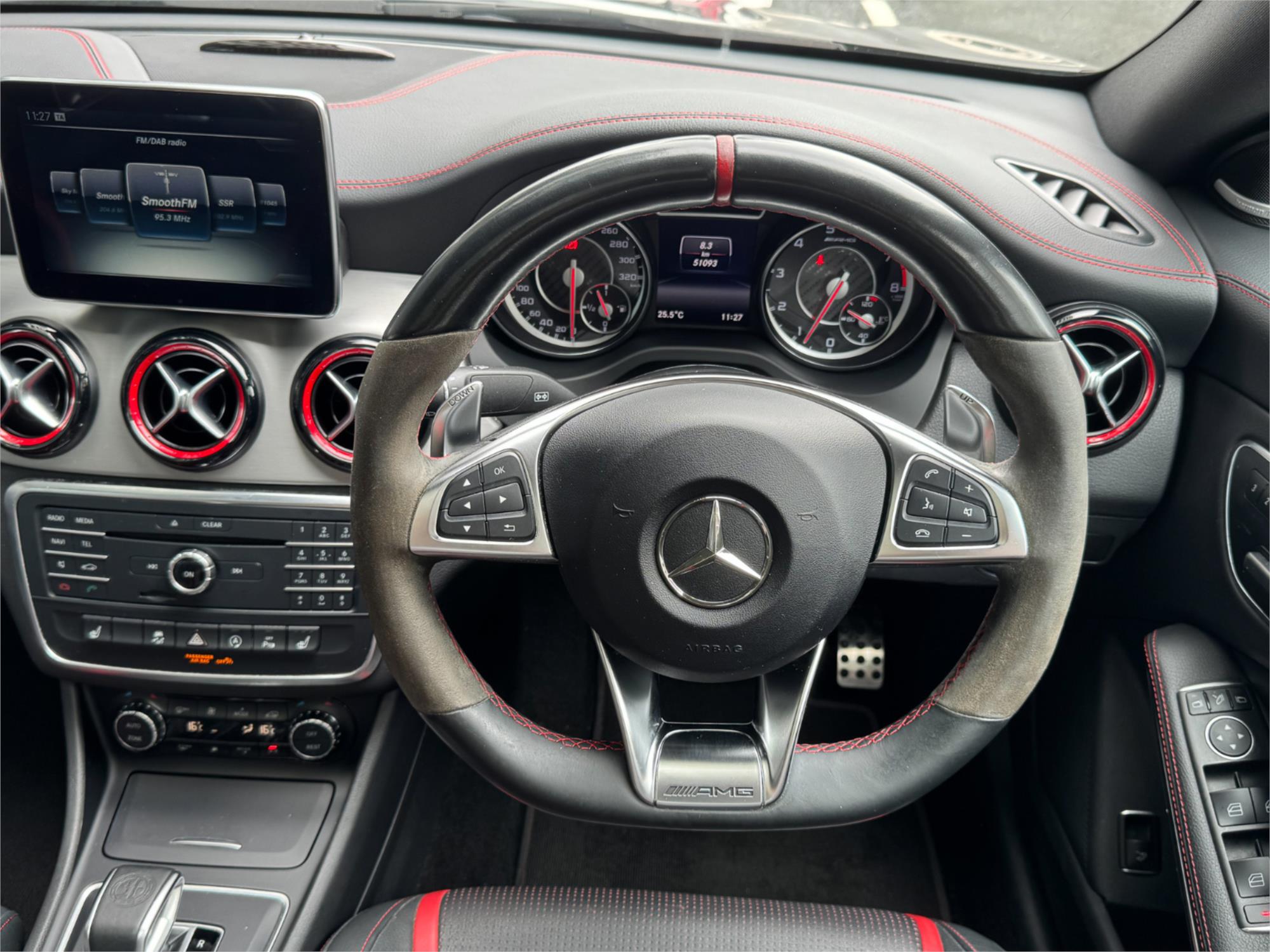 2015 MERCEDES-BENZ CLA 117 MY15 45 AMG 7 SP AUTOMATIC 4D COUPE
