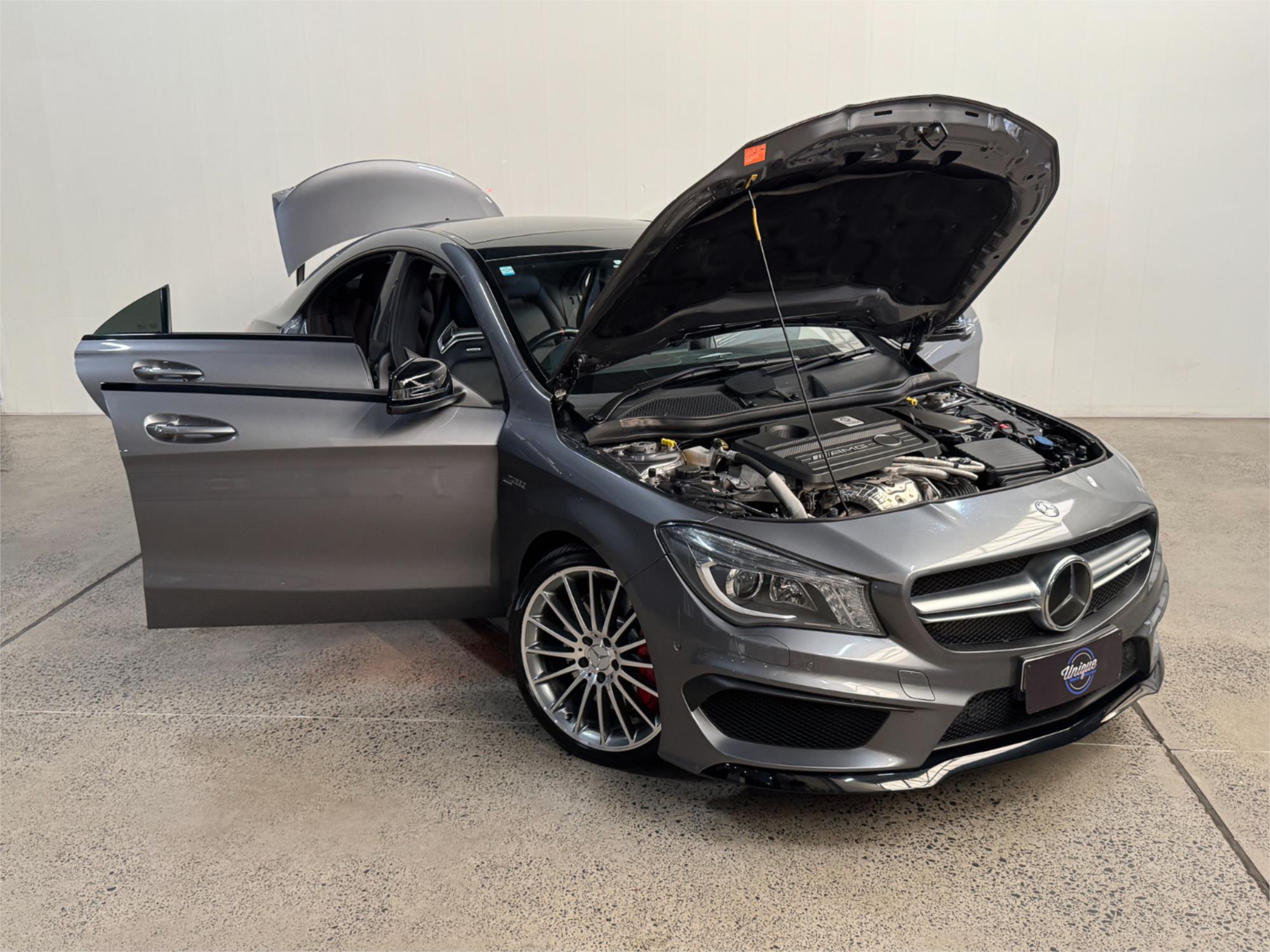 2015 MERCEDES-BENZ CLA 117 MY15 45 AMG 7 SP AUTOMATIC 4D COUPE