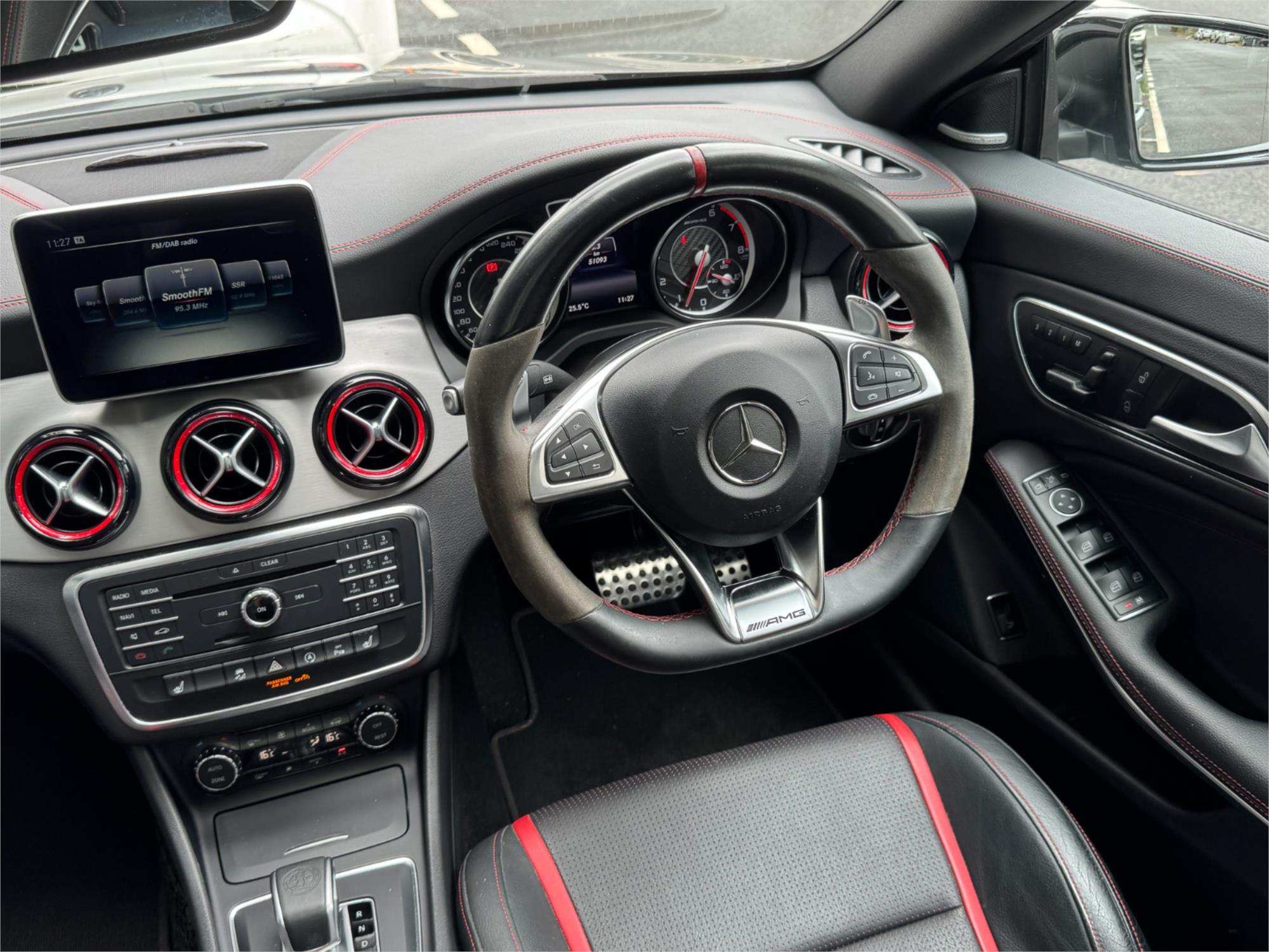 2015 MERCEDES-BENZ CLA 117 MY15 45 AMG 7 SP AUTOMATIC 4D COUPE
