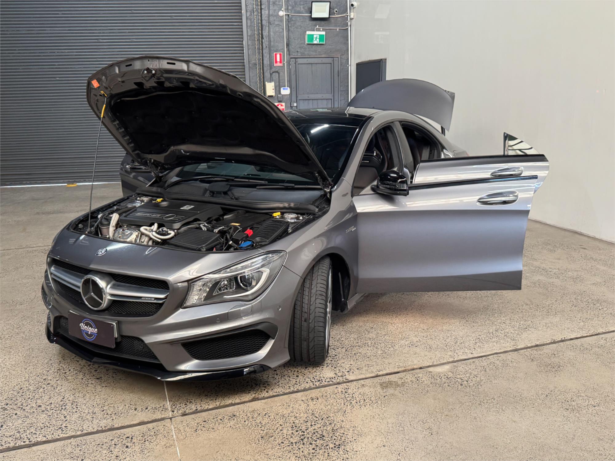 2015 MERCEDES-BENZ CLA 117 MY15 45 AMG 7 SP AUTOMATIC 4D COUPE