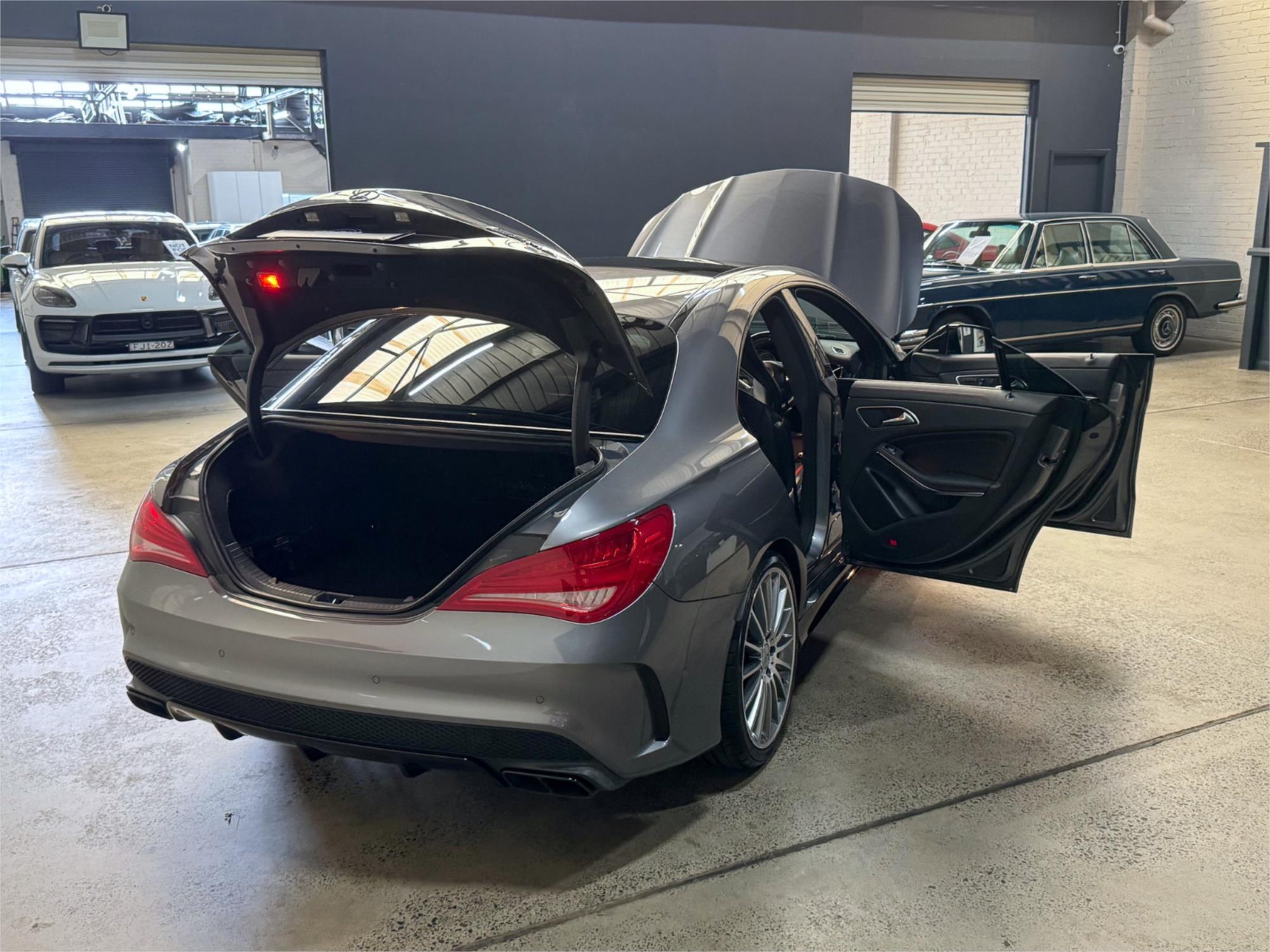 2015 MERCEDES-BENZ CLA 117 MY15 45 AMG 7 SP AUTOMATIC 4D COUPE