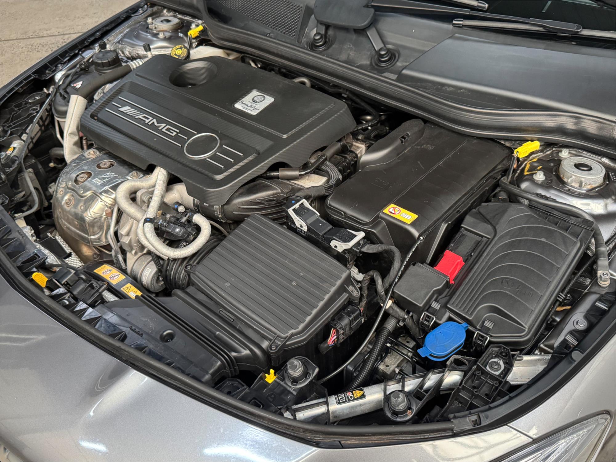 2015 MERCEDES-BENZ CLA 117 MY15 45 AMG 7 SP AUTOMATIC 4D COUPE