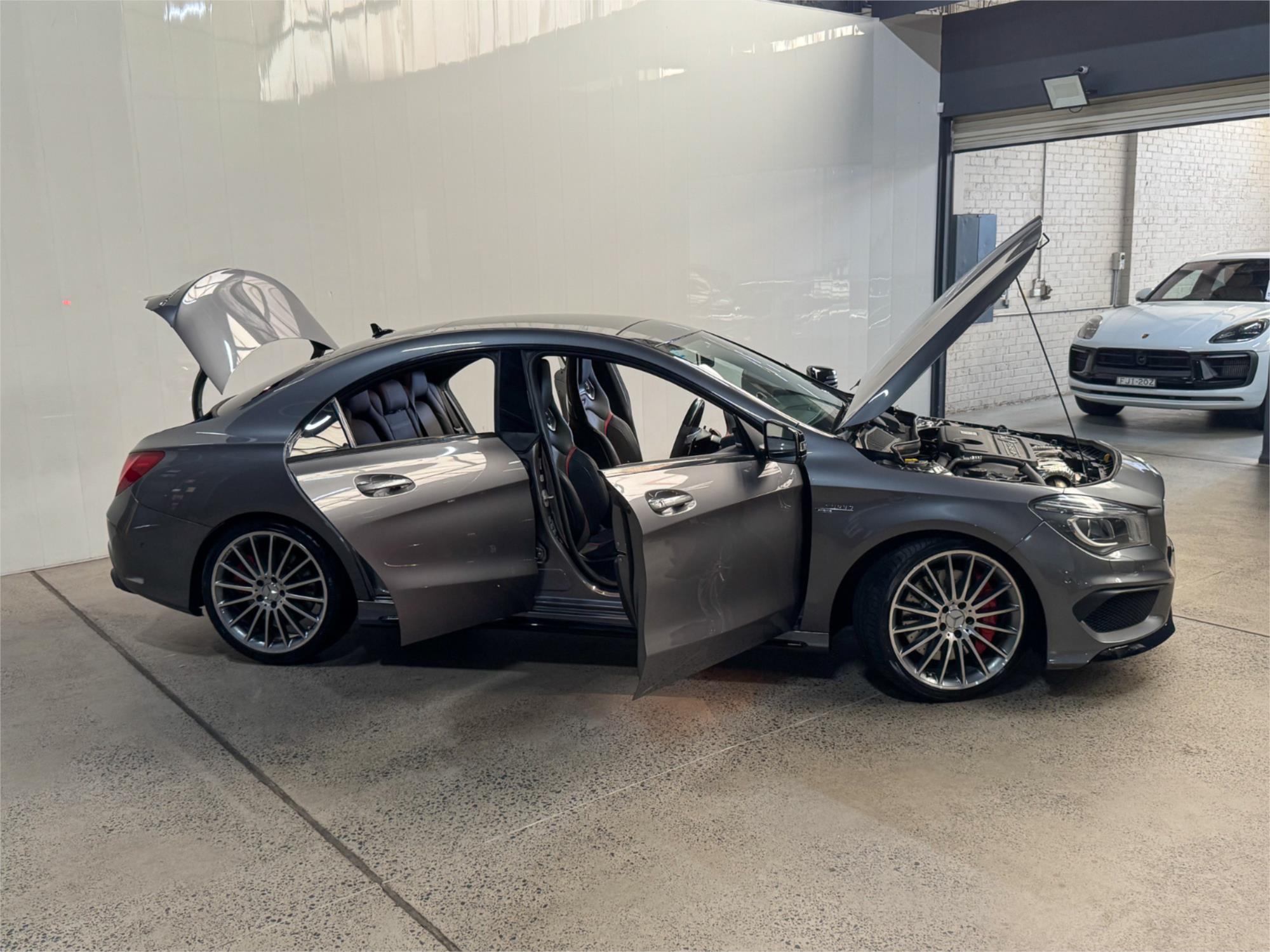 2015 MERCEDES-BENZ CLA 117 MY15 45 AMG 7 SP AUTOMATIC 4D COUPE
