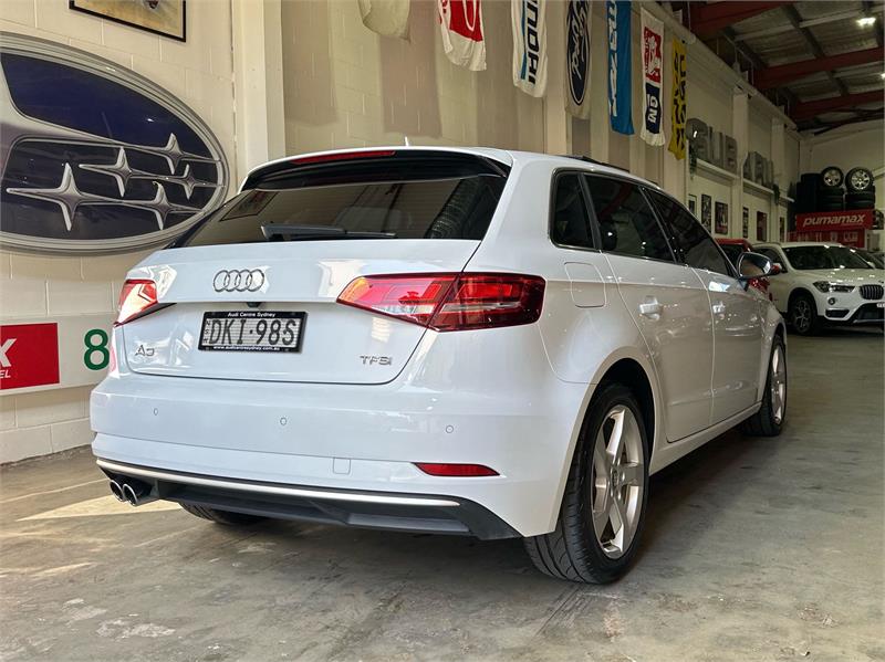 2016 AUDI A3 8V MY17 2.0 TFSI SPORTBACK 7 SP AUTO S-TRONIC 5D HATCHBACK
