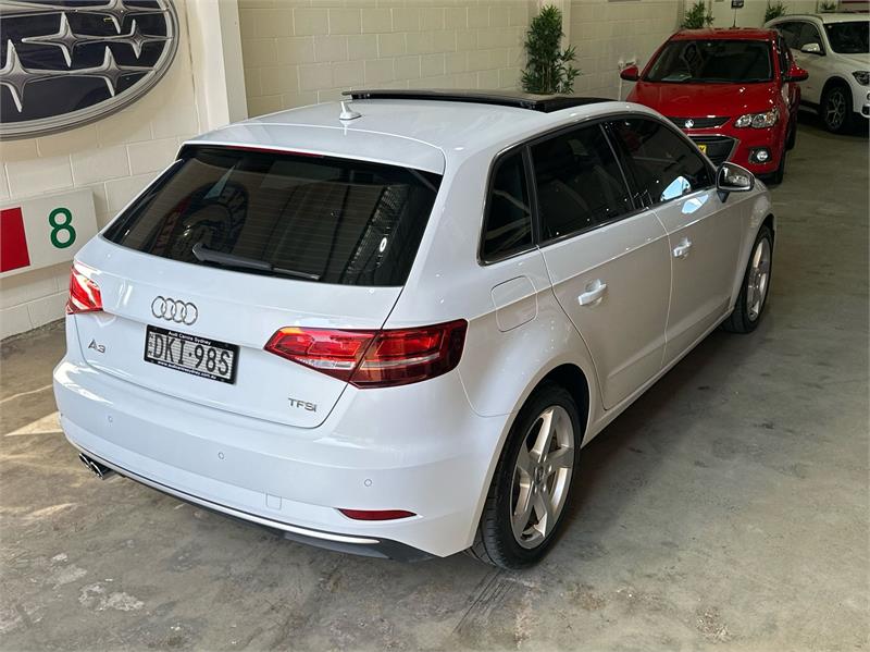 2016 AUDI A3 8V MY17 2.0 TFSI SPORTBACK 7 SP AUTO S-TRONIC 5D HATCHBACK