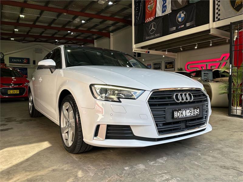2016 AUDI A3 8V MY17 2.0 TFSI SPORTBACK 7 SP AUTO S-TRONIC 5D HATCHBACK
