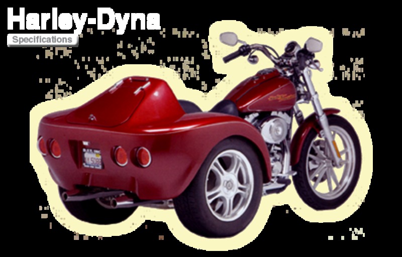 2007 DFT DYNATRIKE HARLEY DYNA TRIKE KIT JBW3943871 JUST BIKES