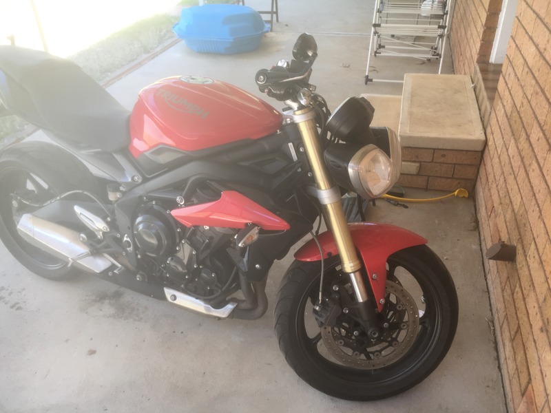 2016 TRIUMPH 660CC STREET TRIPLE 660 MY14