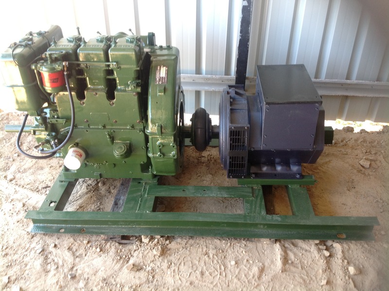 LISTER 12KVA GENERATOR JHW3582653 JUST HEAVY EQUIPMENT