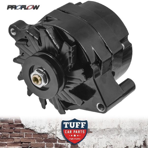 FORD WINDSOR 289 302 351 V8 PROFLOW BLACK ALTERNATOR 140 AMP