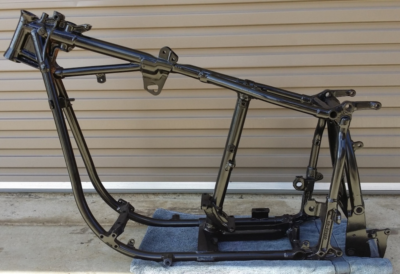 HARLEY DAVIDSON 1958 DUO GLIDE DROP SADDLE FRAME JPW3917187 JUST PARTS
