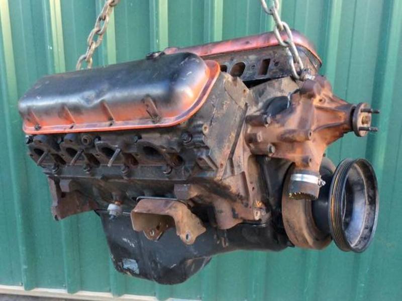 CHEV 454 V8 4 BOLT MAIN STANDARD BORE ROLLER CAM ENGINE JPW4073883