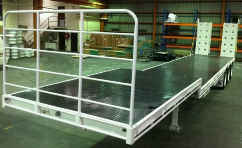 2014 Ultimate Trailers Drop Deck Extendable Trailer