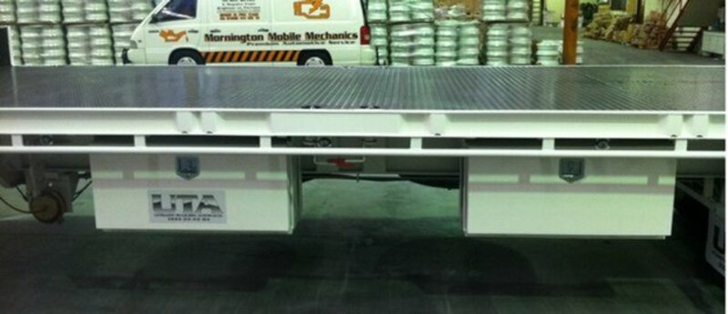 2014 Ultimate Trailers Drop Deck Extendable Trailer